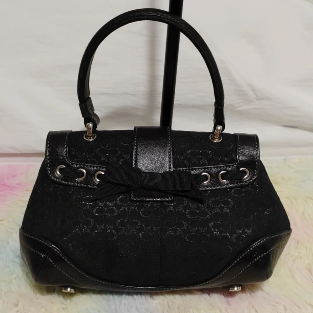 Authentic Coach Y2K Mini Studded Rhinestone Mini C Sparkle Collectible Bag - Picture 5 of 16